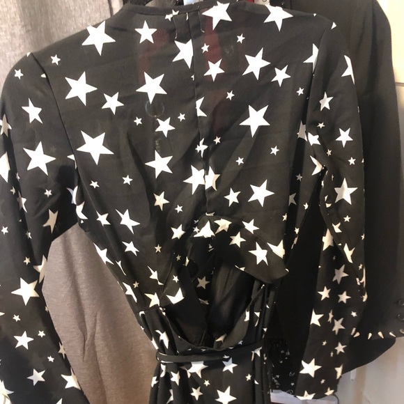 ASOS ruffle dress with stars - Picture 5 of 6